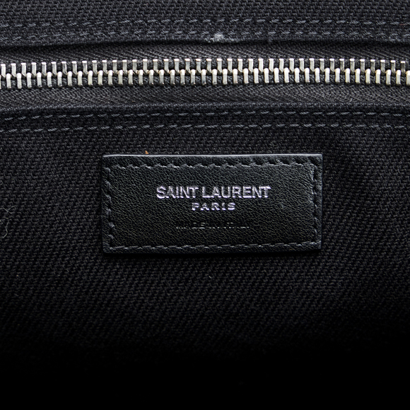 SAINT LAURENT Rive Gauche North South Tote Tote Bag - Picture 6 of 9